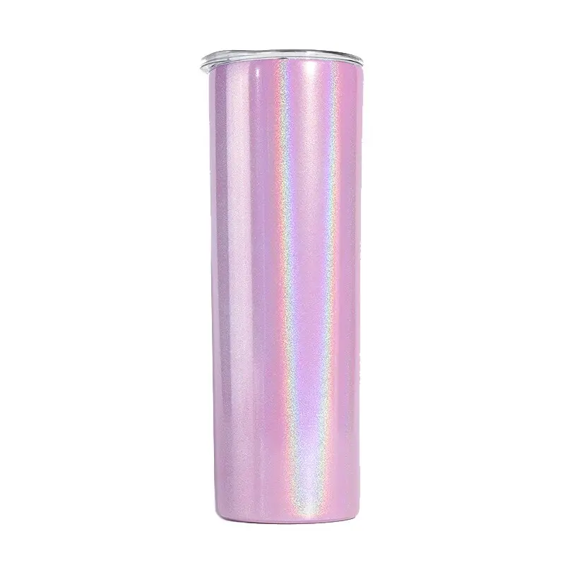 [SS-34- Pink] 20oz Glitter Tumbler (Pink)