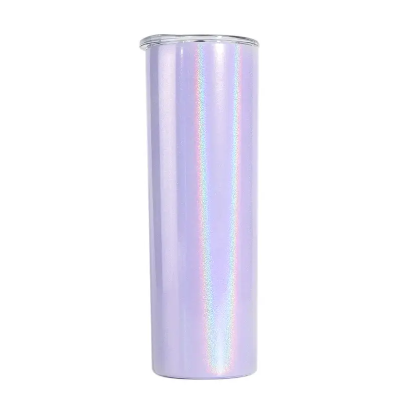 [SS-34- Purple] 20oz Glitter Tumbler (Purple)