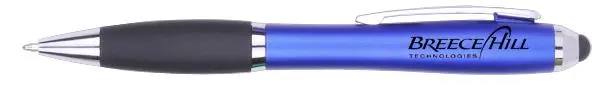 [VPS-033-1- Blue] Classic Body Pen With Stylus (Blue)