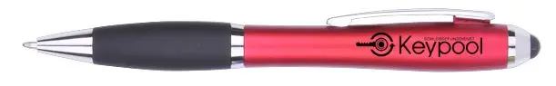 [VPS-033-1- Red] Classic Body Pen With Stylus (Red)