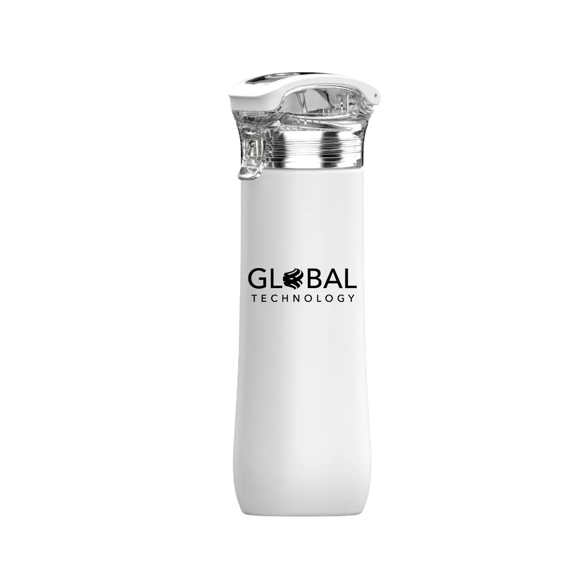 [VPS-04028- White] 23oz Designed SS Double Wall Sports Bottle (White)