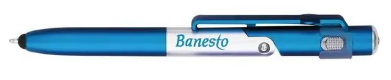 [VPS-20020- Light Blue] 4-in-1 Phone Stand Light Pen (Light Blue)