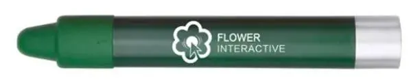 [VPS-224- Green] Ballpoint/BIG Stylus Crayon Shape (Green)