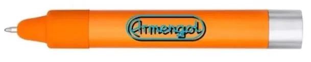 [VPS-224- Orange] Ballpoint/BIG Stylus Crayon Shape (Orange)