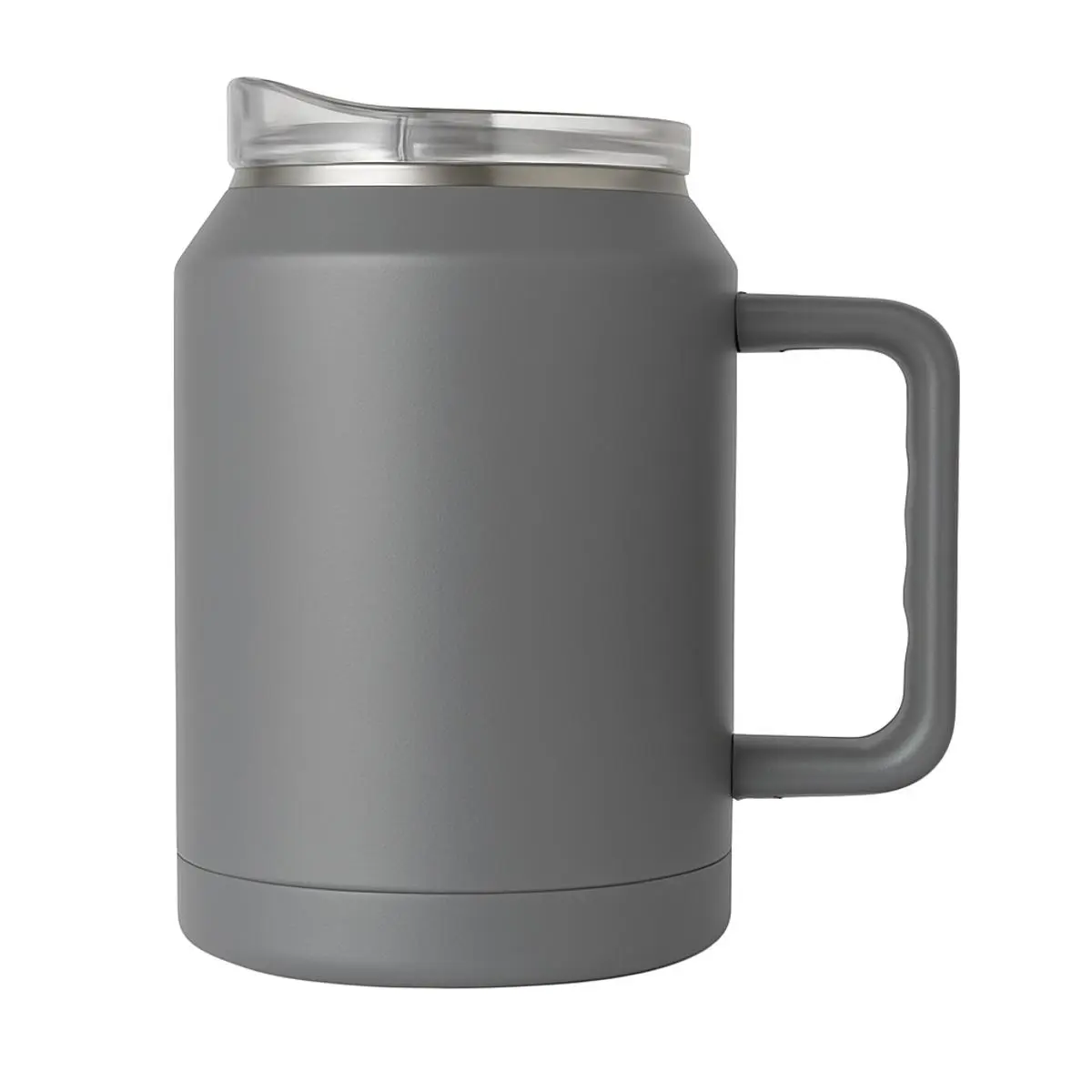 [VPS-230303- Gray] 50oz double wall SS vacuum Mug &  Lid with Twist (Gray)