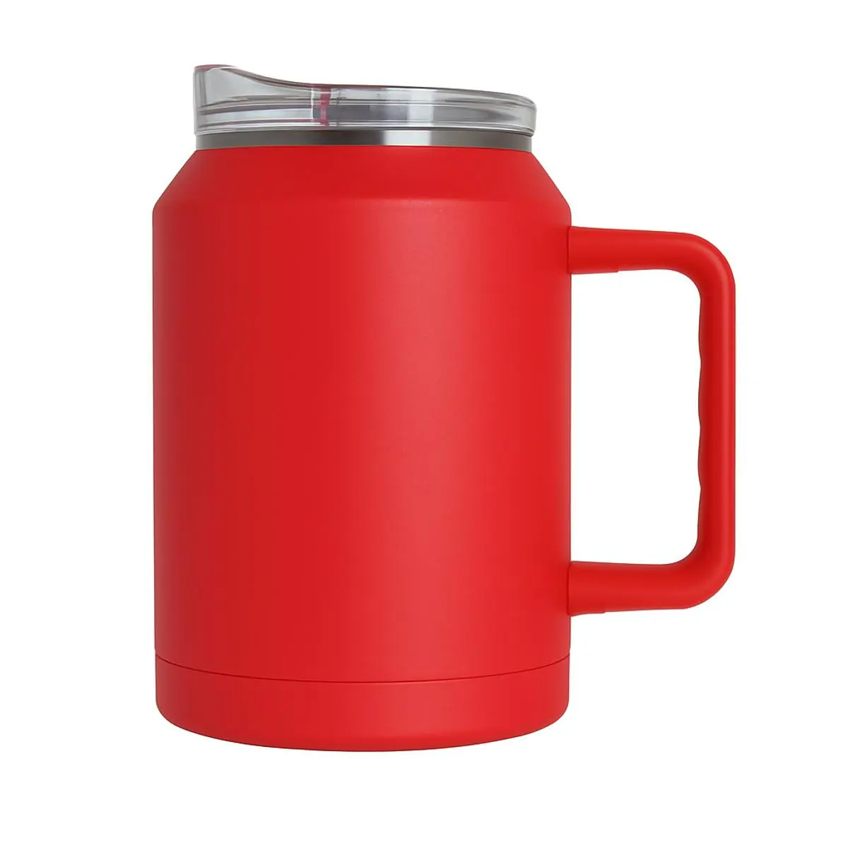 [VPS-230303- Red] 50oz double wall SS vacuum Mug &  Lid with Twist (Red)