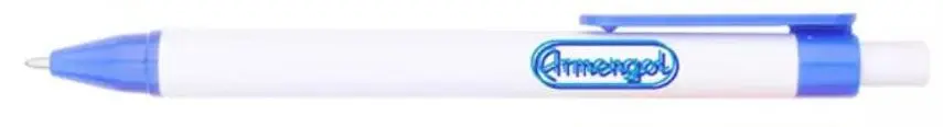 [VPS-31317- Blue] Ballpoint Pen with Card Holder in Clip (Blue)