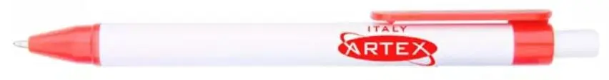 [VPS-31317- Red] Ballpoint Pen with Card Holder in Clip (Red)