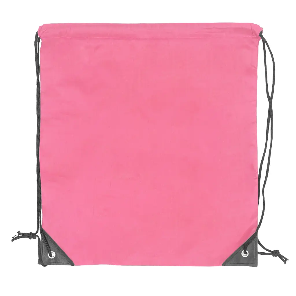 210D Polyester Drawstring Bag - (14in W x 17in H)
