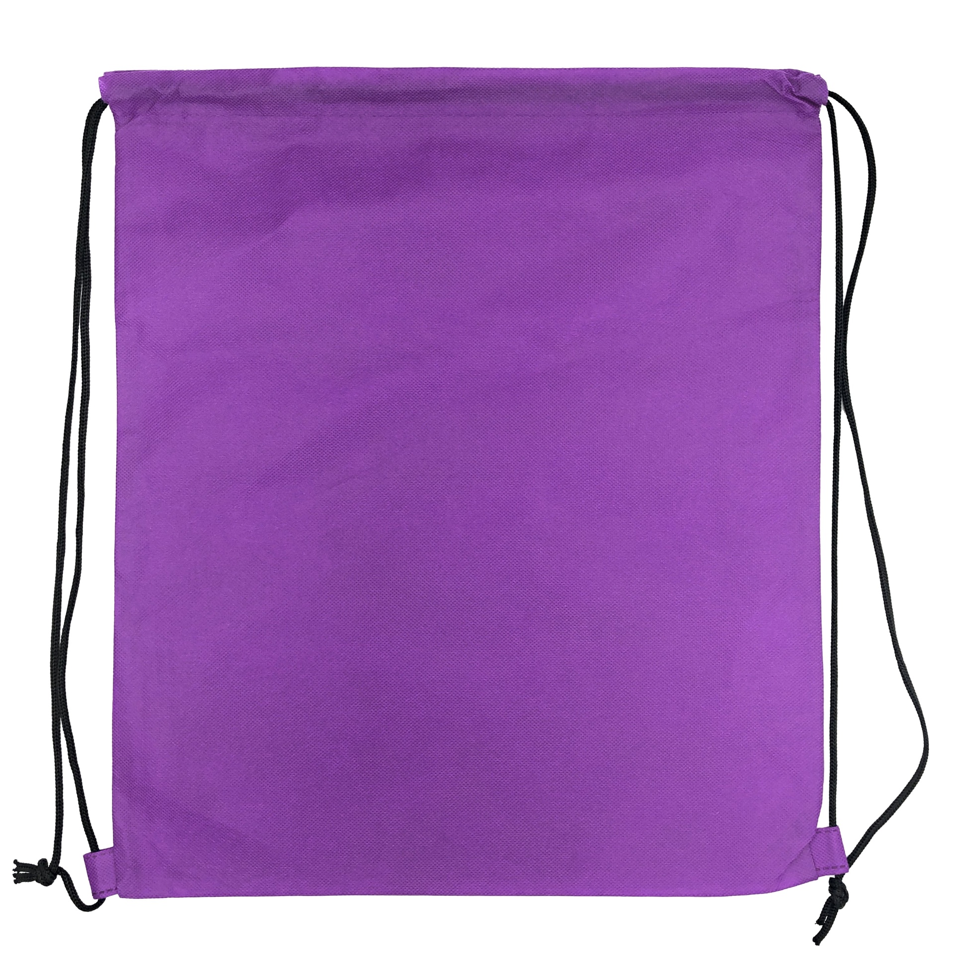 [WJ10870- FA] Non-woven Tundra Drawstring Bag (14in W x 17in H) (FA)
