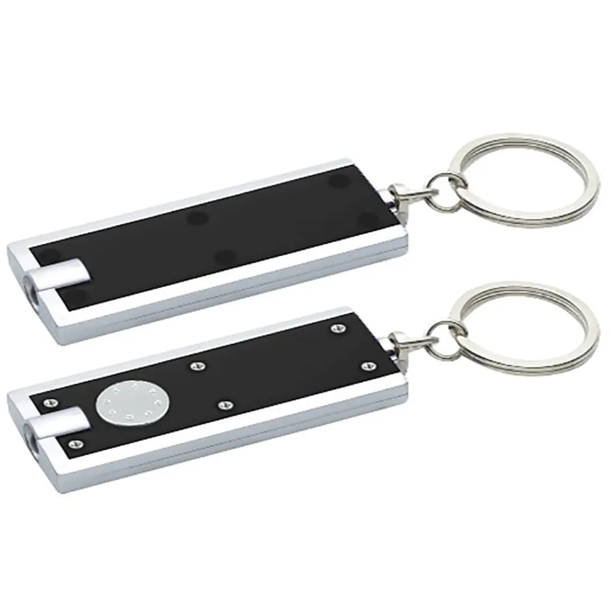 [XHDZ-6024- Black] Slim LED Bright Keychains (Black)