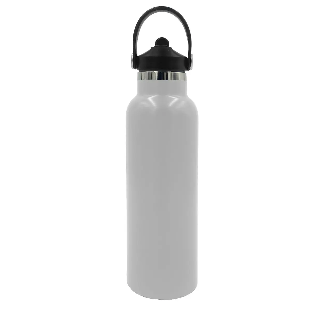 [YA580- White] Boreal 20 oz. Vacuum Stainless Steel Water Bottle (White)