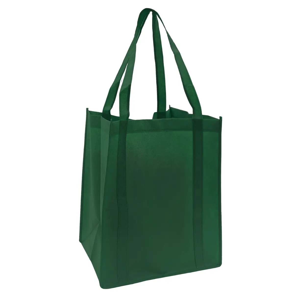 [YY323834- Dark Green] Non Woven Grocery Bag 9*15*13 (Dark Green)