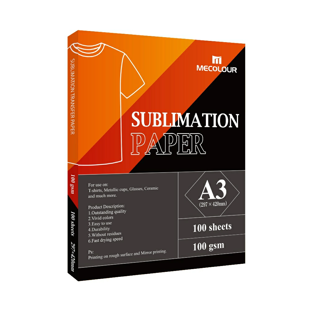 120gsm 11.7" x 16.5" Sublimation Paper Pack 110 Sheets