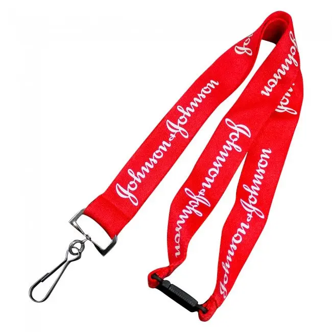 1/2" Eco-friendly Bamboo Lanyard with Safety Breakaway