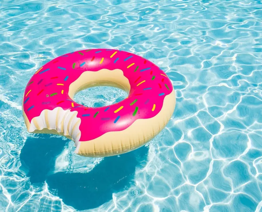 Donut Shaped Pool Float