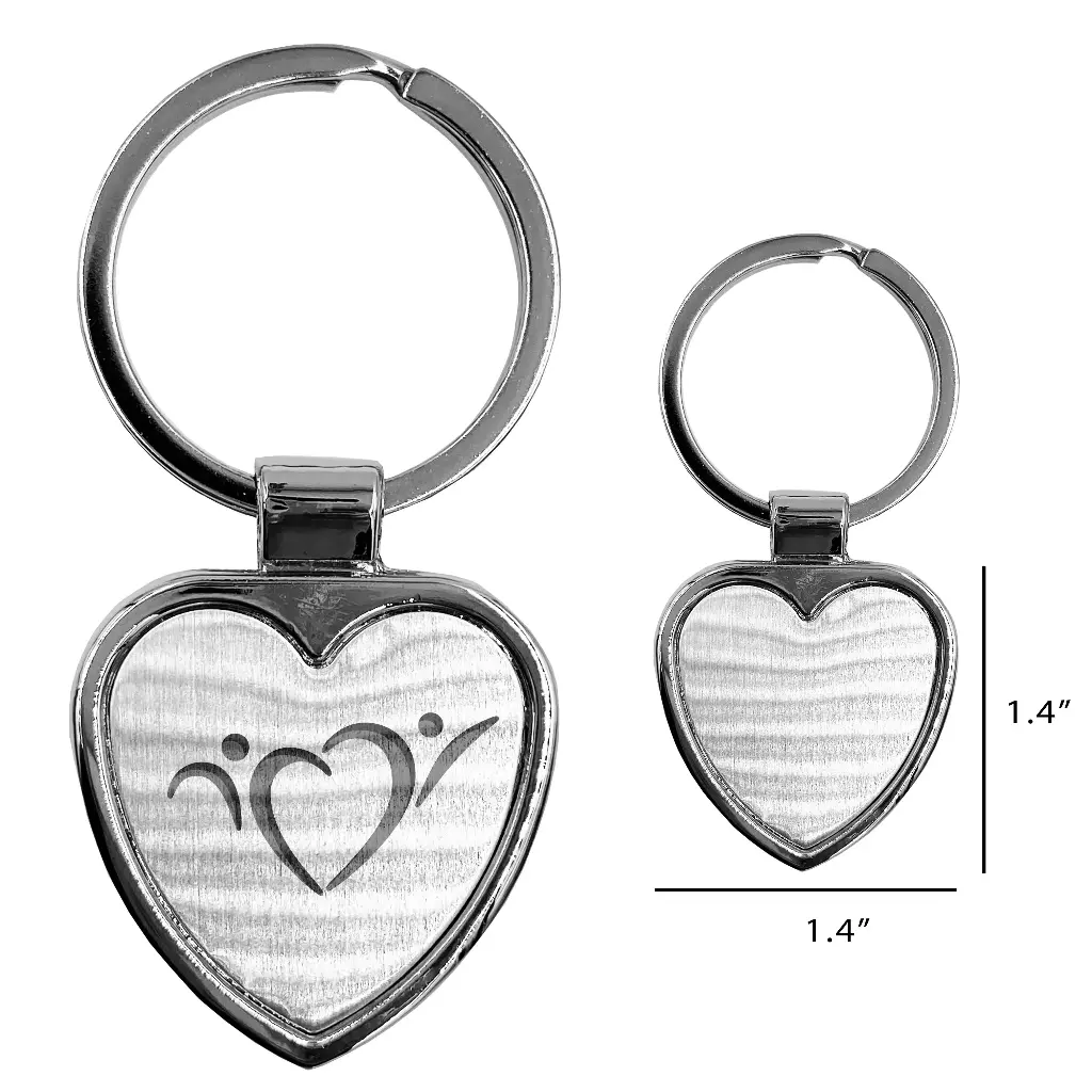 [HJ-1904] Heart Keyring