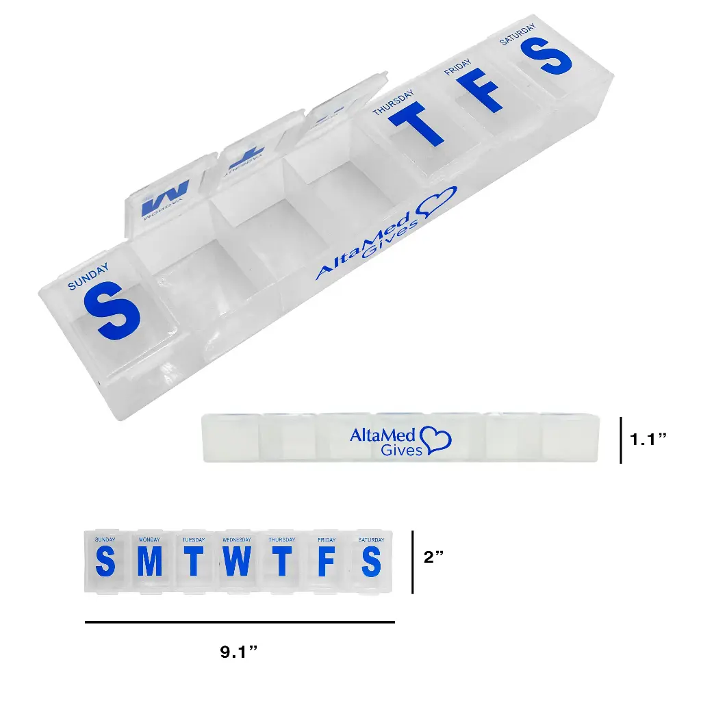 [JJRY-03] 7 days Jumbo Pill Case Single