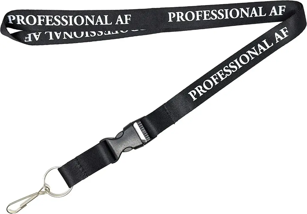 1/2" Nylon Lanyard with Buckle Release