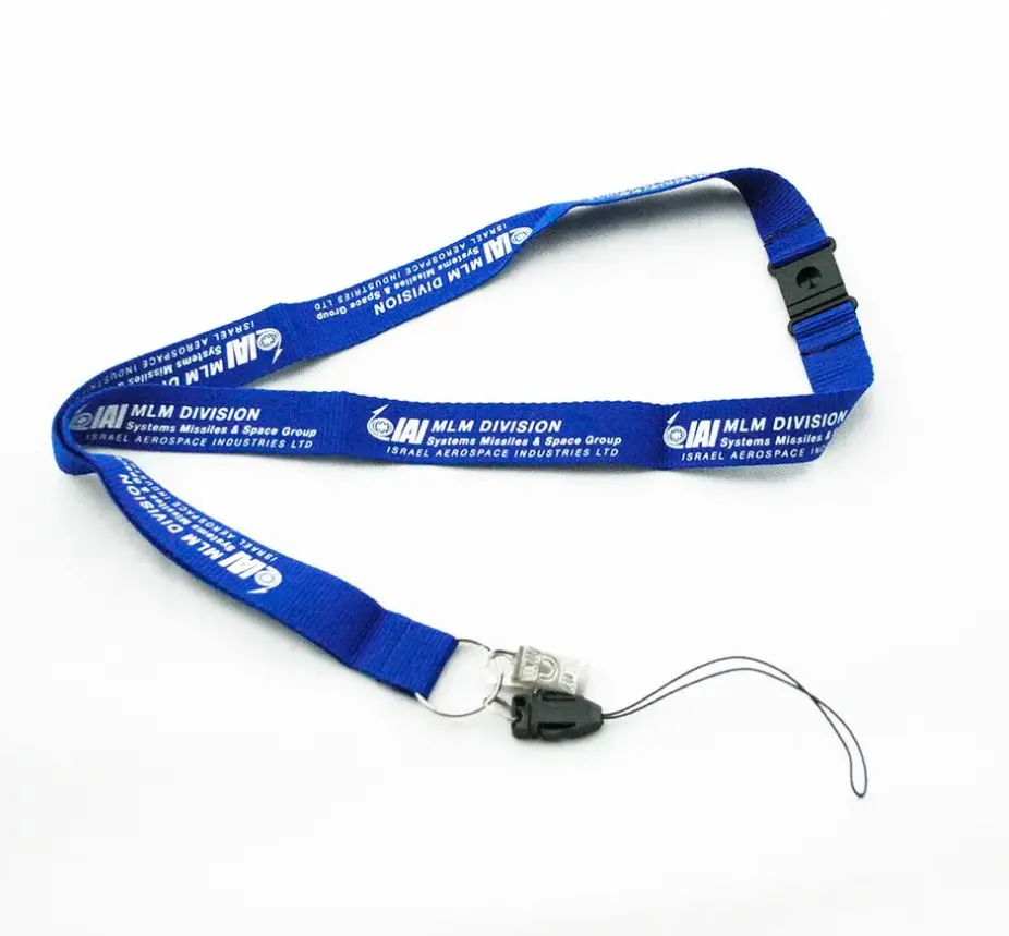 1/2" Nylon Lanyard with Safety Breakaway