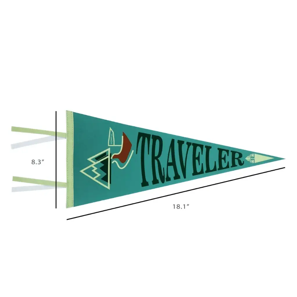 18.10" x 8.26" Medium Pennant Flag