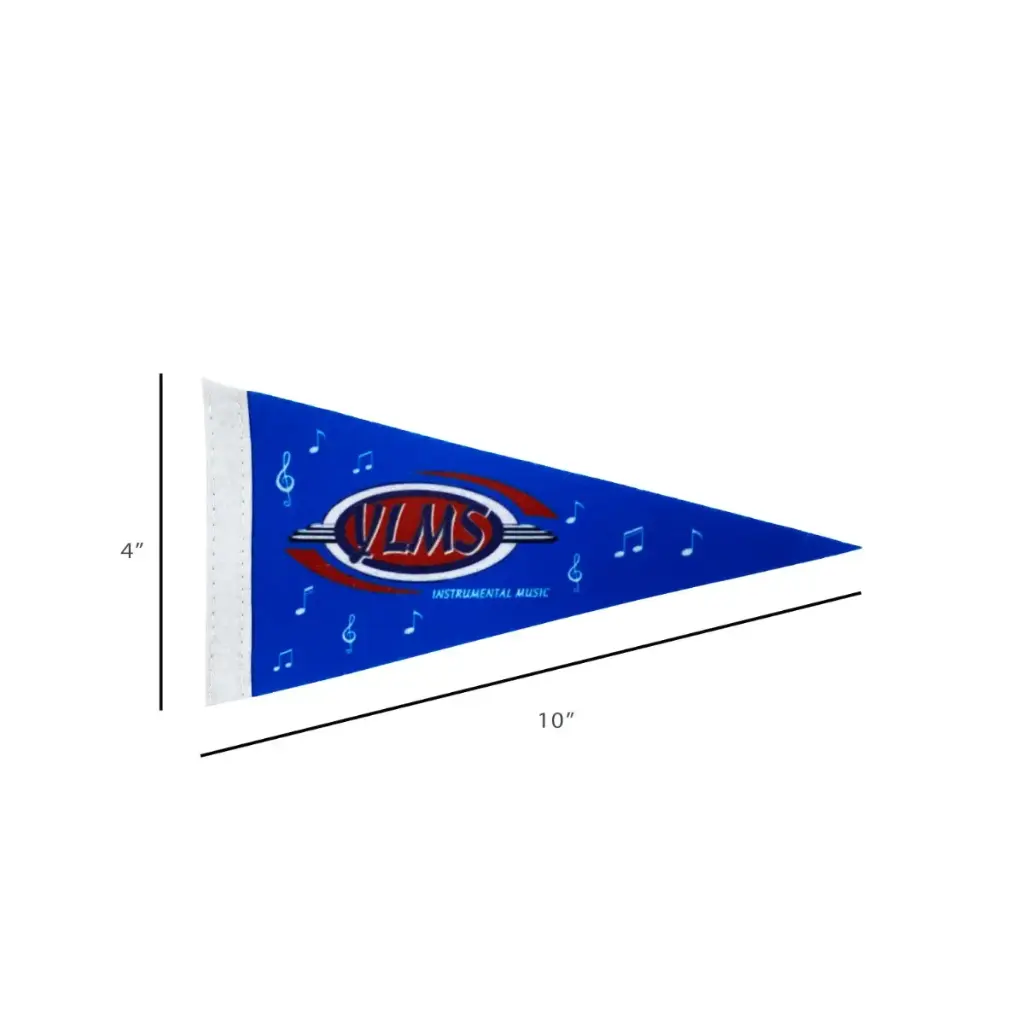 [PF-01XS] 10" x 4" X-Small Pennant Flag