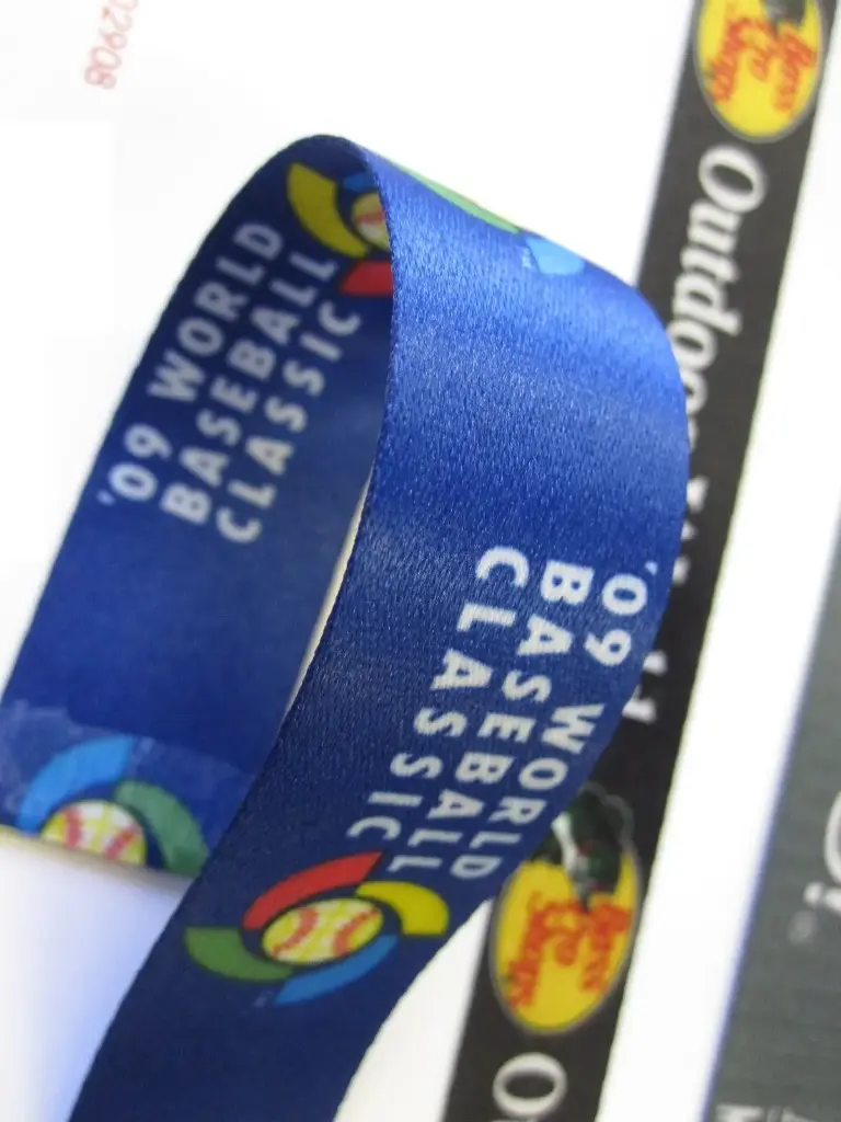 Sublimation Smooth Lanyard w/Swivel Options (3/4"x36")