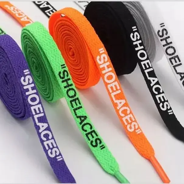Silkscreen Shoelaces 3/8" x 47"