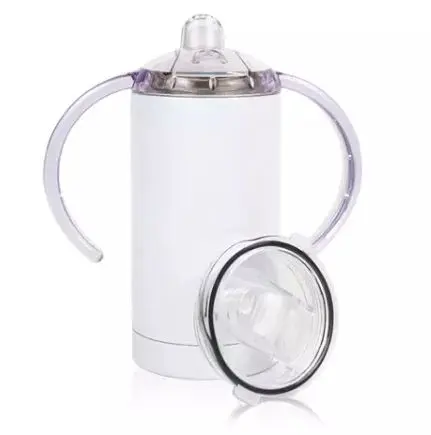 Double Wall Stainless Steel 12oz Sippy Cup