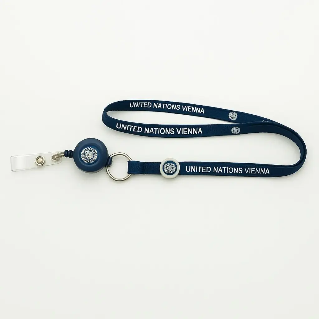 1/2" Tube Lanyard with Retractable Reel