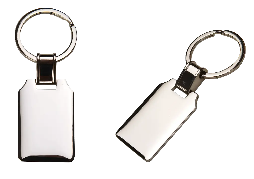 Premium Silver Metal Keychain