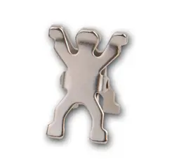 MAN SHAPED METAL PAPER CLIP