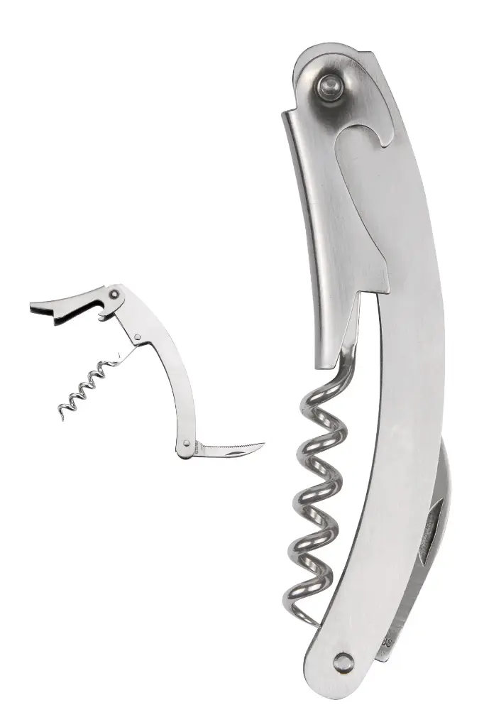 Stainless Steel Wine Opener/Corkscrew