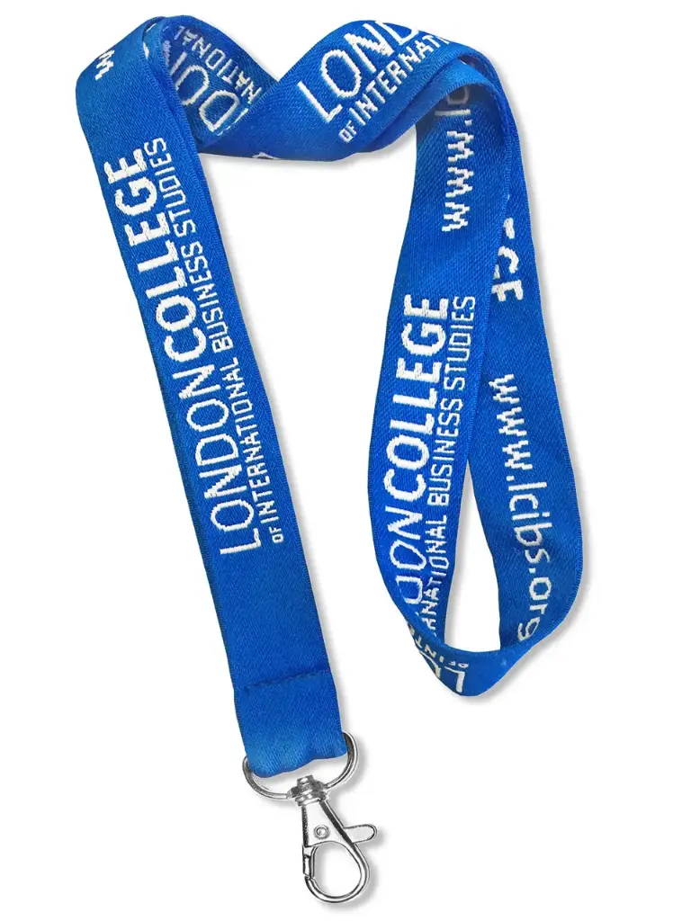 3/8" Woven Lanyard