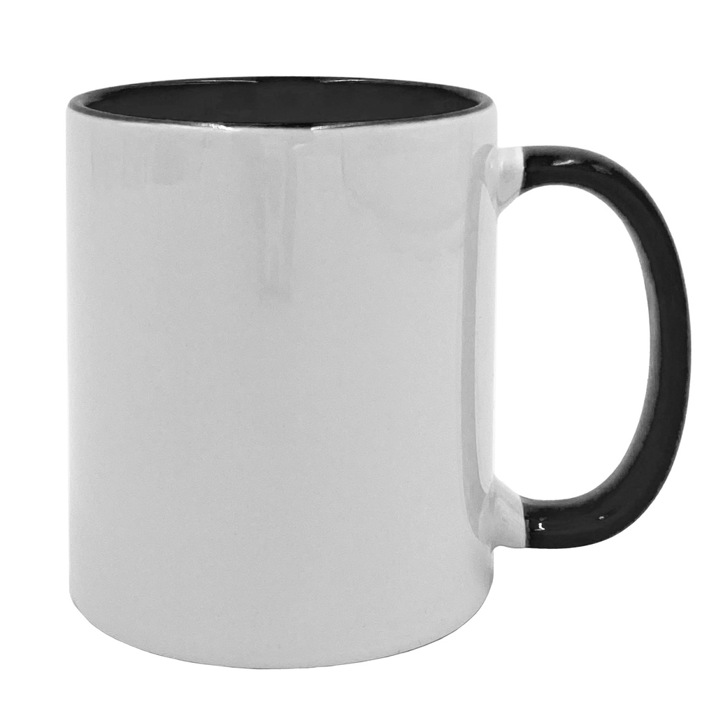 15 oz White Color Inner and Handle Color