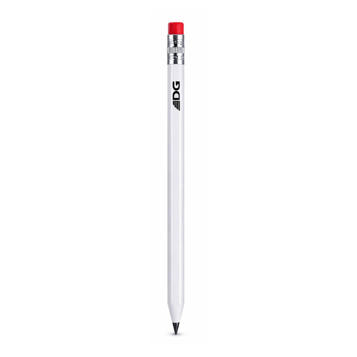 [VPS-20001-white] Hexagon Mechanical Pencil (White)
