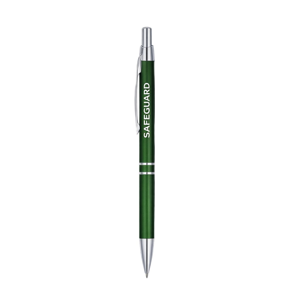 [VPS-KM10008-Green] Aluminum Click Ballpoint Pen (Green)