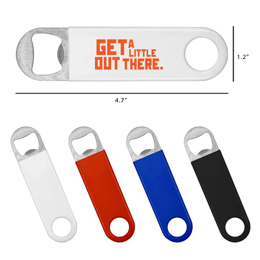 [3459] Pocket Vinyl Coated Paddle Bottle Opener