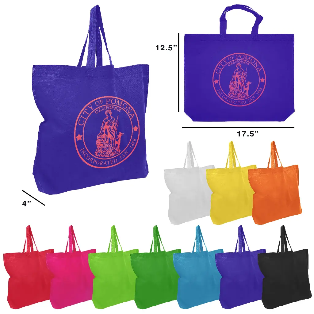 Non-Woven Bag - Slant Lily Bag (18" x 14" x 4")
