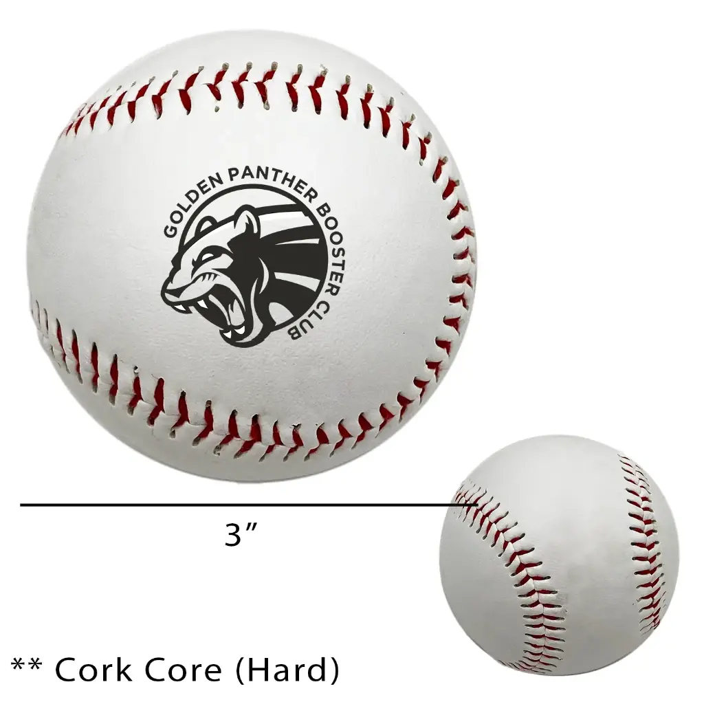Cork Core Synthetic Leather Baseball