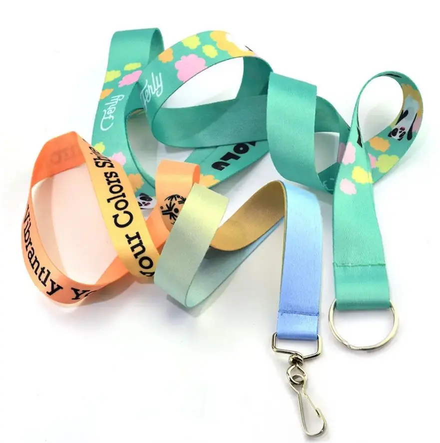 5/8" Full Color Polyester Lanyard