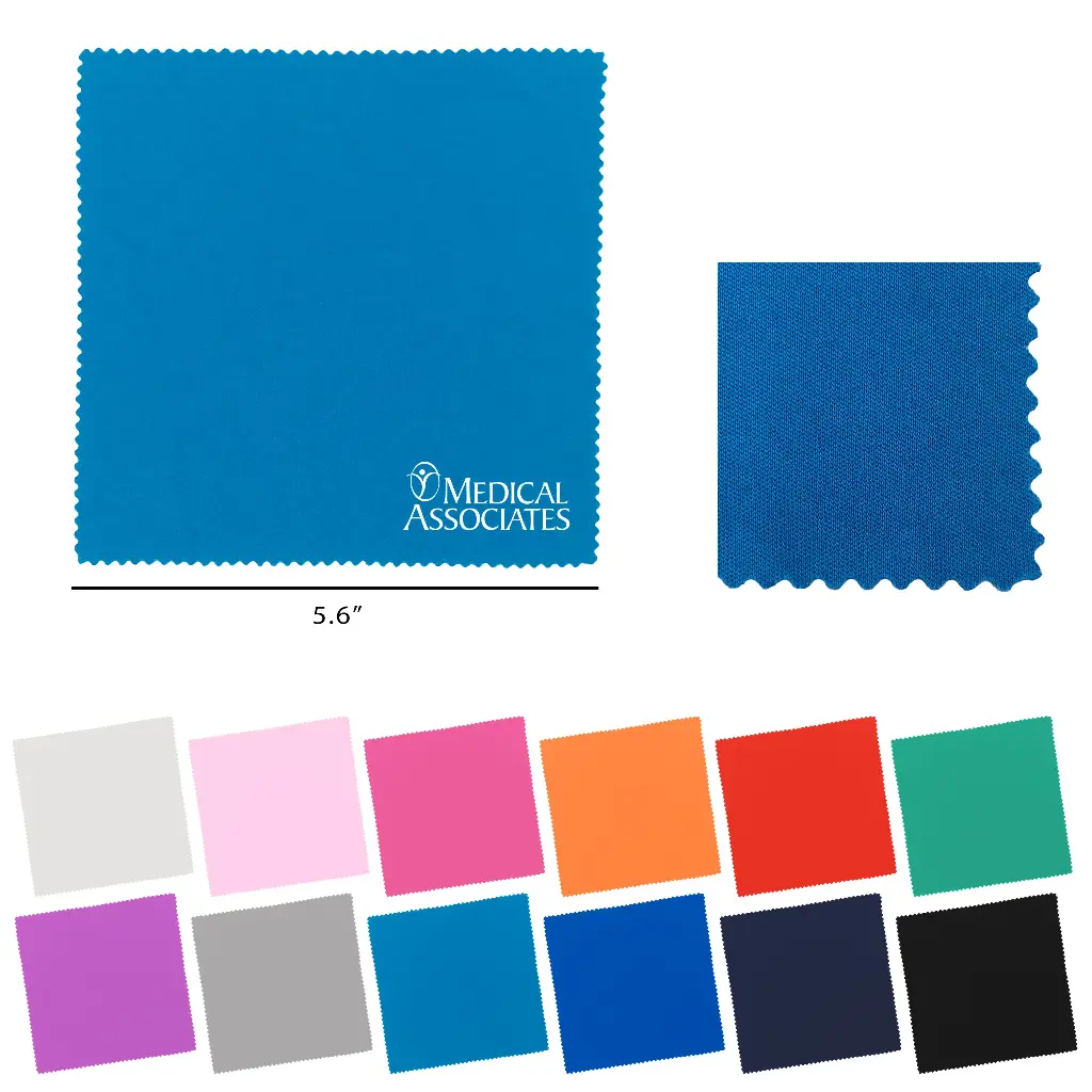 180gsm Micro Fiber Cleaning Cloth (6"x6")