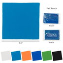 6" x 6" Deluxe Microfiber Wipe in Reusable PVC Case