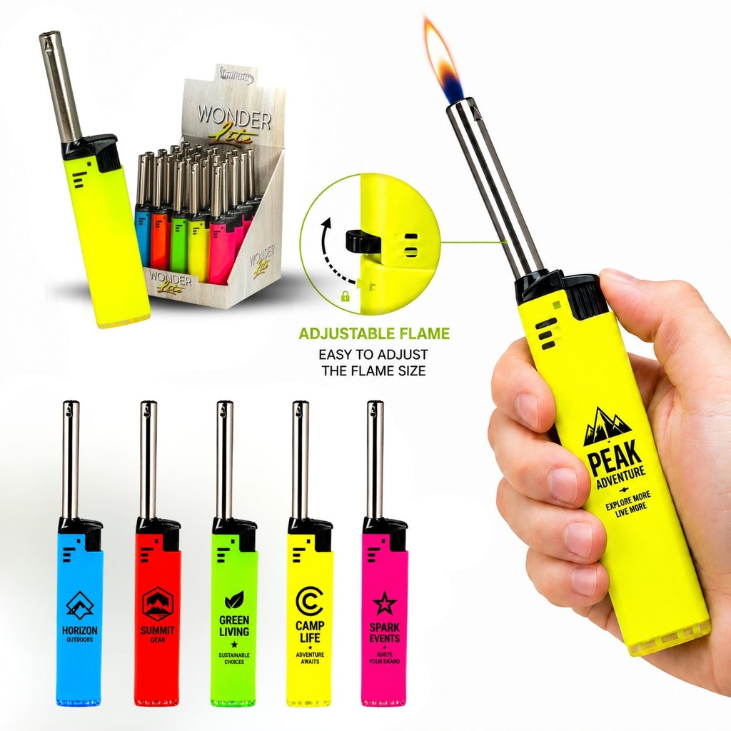 Mini BBQ Torch Lighters Neon