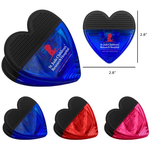 [J-04] Love Your Snacks: Heart-Shaped Chip Clips