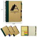 5.5" * 7" Spiral Notebook with Pen ï¿½ Eco-Friendly Set 