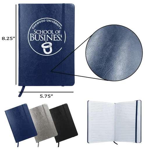 [JD-168] A5 Langford Executive Leather Notebook
