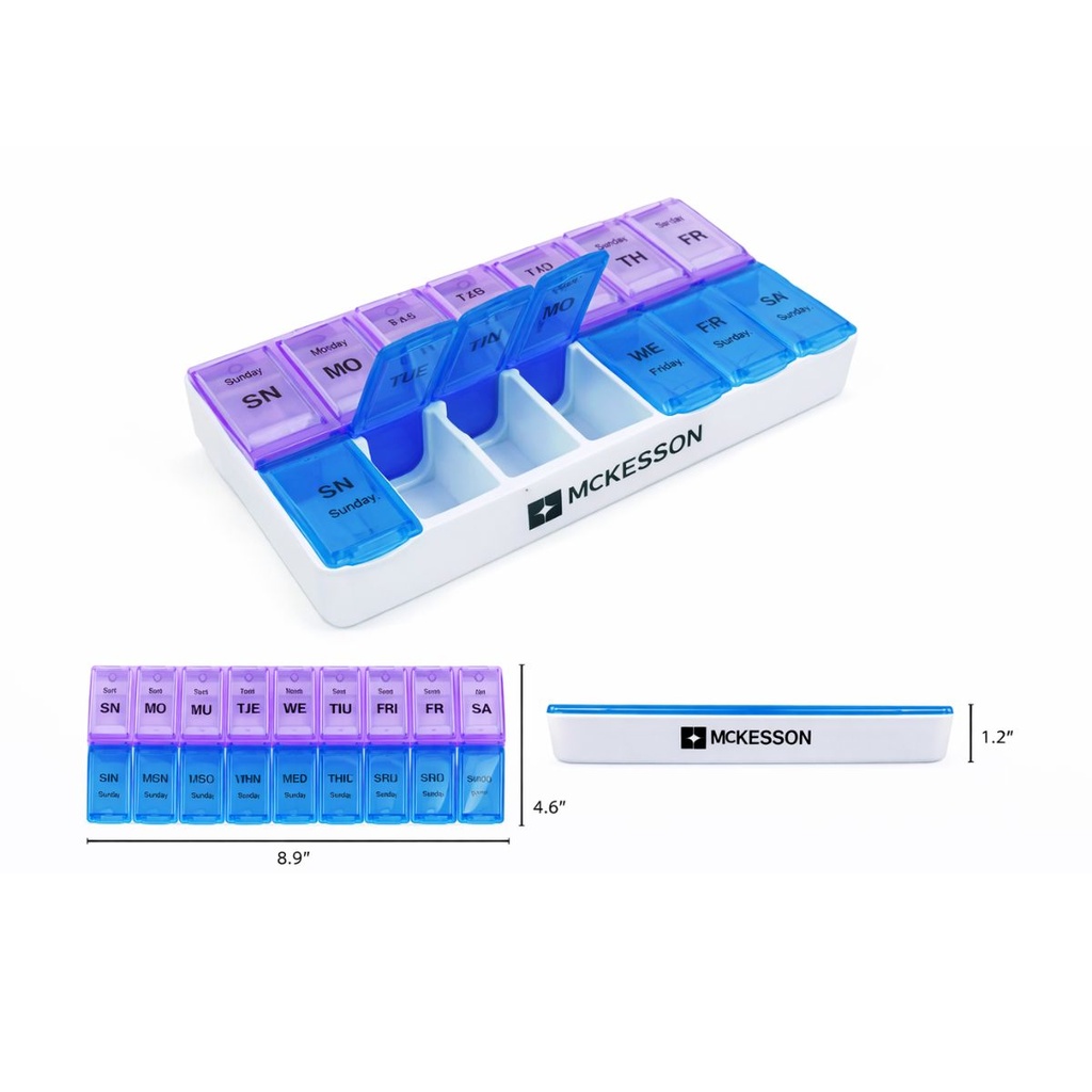 AM/PM 7 Days Pill Case