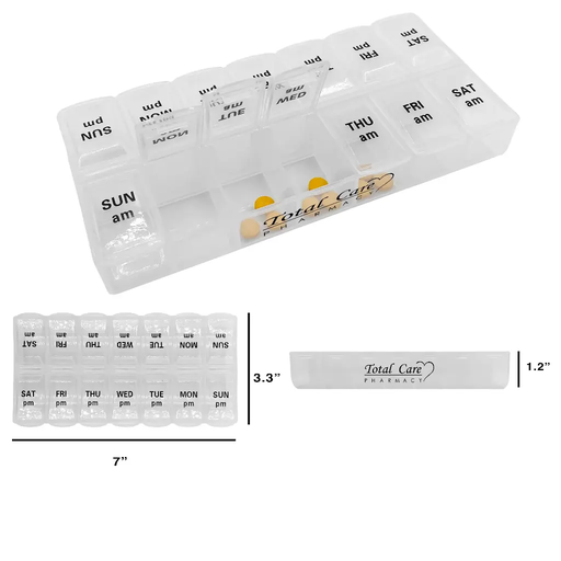 [JJRY-02] AM/PM 7 Days Pill Case