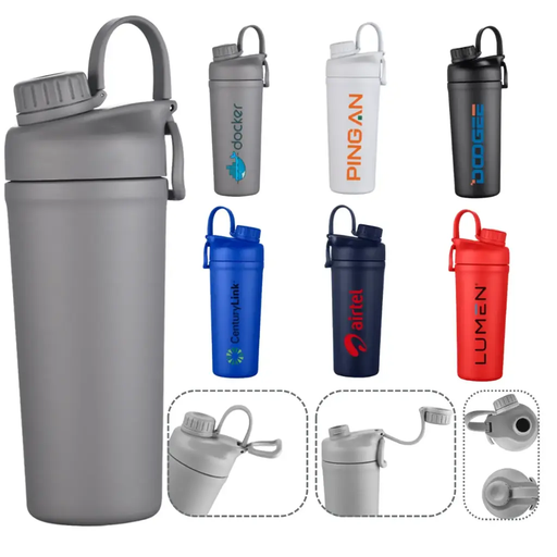 [LS-116] 26oz Double wall SS vacuum InsulatedIce Shaker